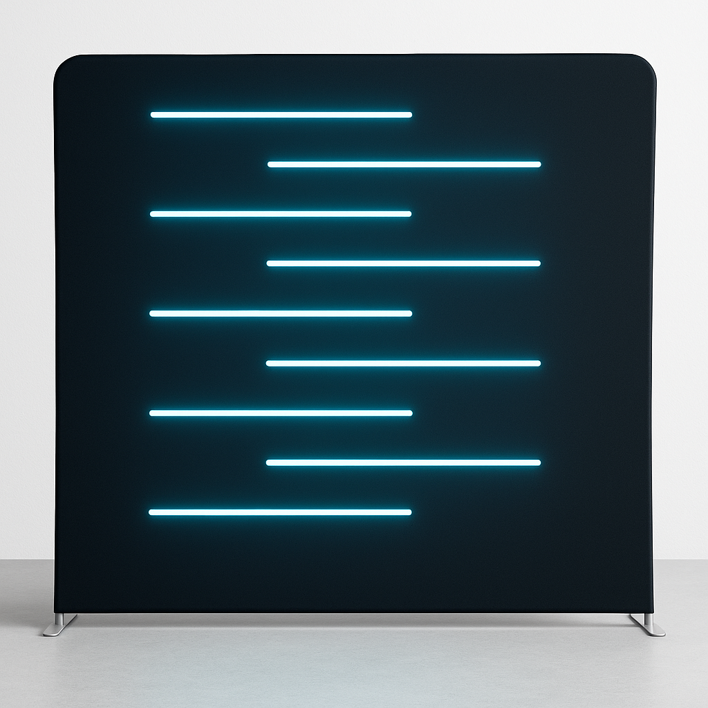 Led Columns Backdrop LED Party Wall – Illuminated Backdrop Panel – True Backdrops