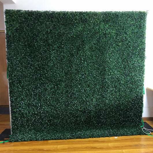 Green Hedge Flower Wall (#FRD005)