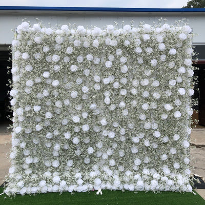 Blush Orchid Flower Wall (#FRD030)