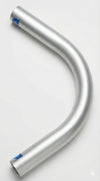 Replacement upper corner fitting for pillow cover backdrop stand by True Backdrops, showing its metal connector and attachment point.