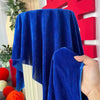 Pre-pleated velvet drapery backdrop with pole pocket, featuring rich fabric texture and elegant design for photography or events.