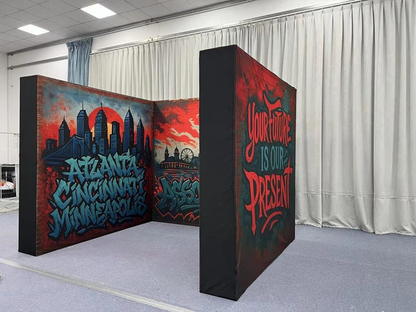 3D 3-Wall Enclosure Backdrop (8x8)