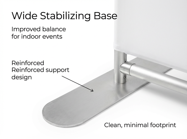 True Backdrops pillow cover backdrop frame only, metal support structure for photography or display setups.