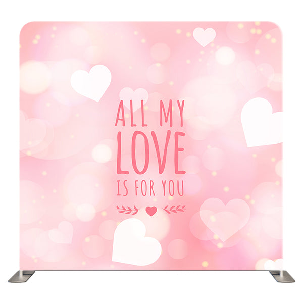 Pretty in Pink Bliss – Double-Sided Pillow Cover Backdrop