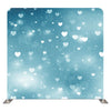 Blue Valentine Lights – Double-Sided Pillow Cover Backdrop