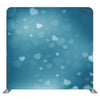 Blue Valentine Lights – Double-Sided Pillow Cover Backdrop