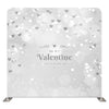 Bokeh Hearts Silver Set – Double-Sided Pillow Cover Backdrop