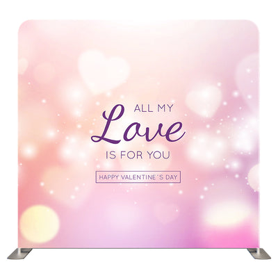 Pastel Heart Affair – Double-Sided Pillow Cover Backdrop