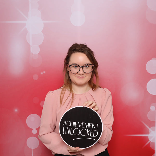 Crimson Glow Duo – Double-Sided Pillow Cover Backdrop