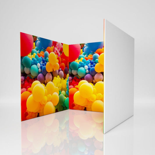 U-Shape Photo Booth Backdrop - Professional 3D Event Display