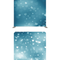 Blue Valentine Lights – Double-Sided Pillow Cover Backdrop