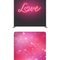 Neon Romance Glow – Double-Sided Pillow Cover Backdrop