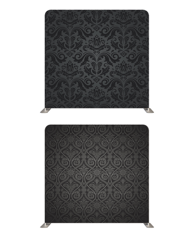 Midnight Baroque – Double-Sided Pillow Cover Backdrop