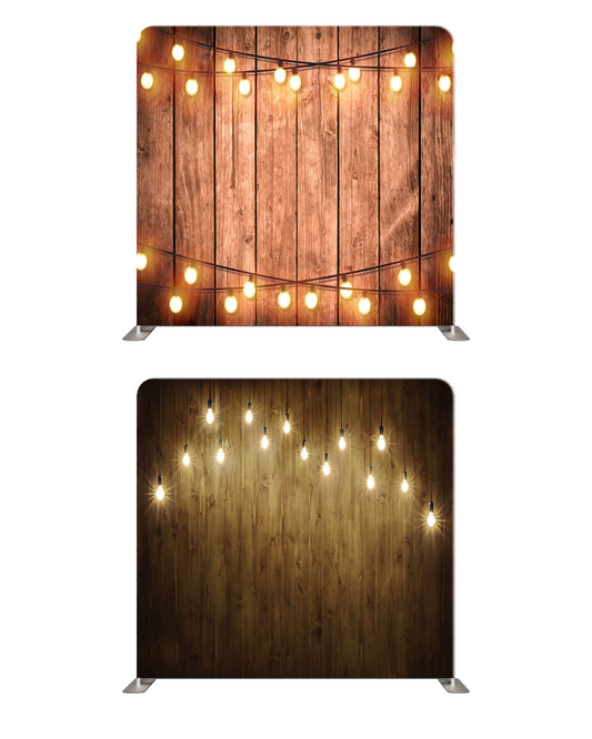 Double-sided pillow cover backdrop featuring country lights design, ideal for photography backgrounds by True Backdrops
