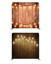 Double-sided pillow cover backdrop by True Backdrops featuring country lights design, ideal for photography backgrounds.