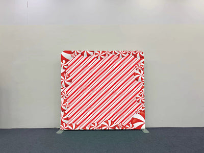 Peppermint Twist Pillow Cover Backdrop