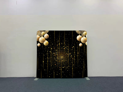 Starlit Celebration Pillow Cover Backdrop