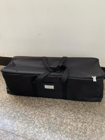 True Backdrops extra storage bag for pillow cover stands, showing a compact, durable fabric bag with zipper closure for easy organization.