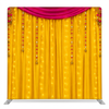 Diwali Drapery Pillowcover Backdrop by True Backdrops featuring colorful fabric drapery design for festive decor.