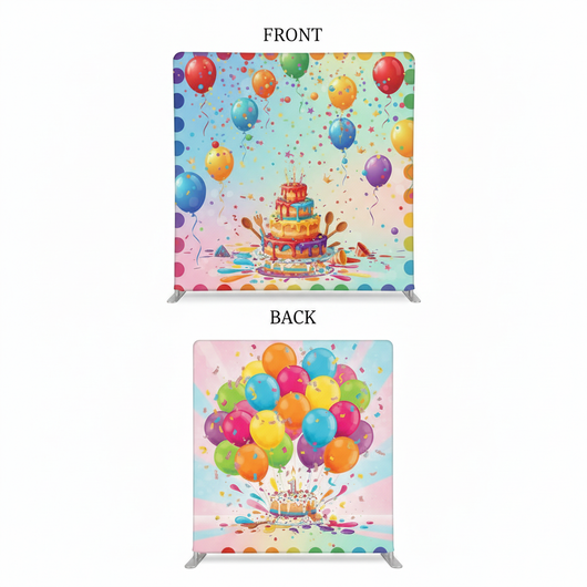 Confetti Dream Double-Sided Pillowcover Backdrop - Cover
