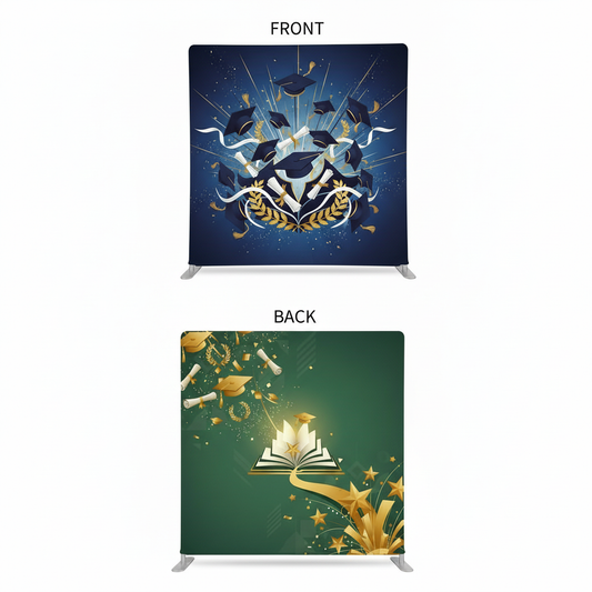 Midnight Emerald Double-Sided Pillowcover Backdrop - Cover