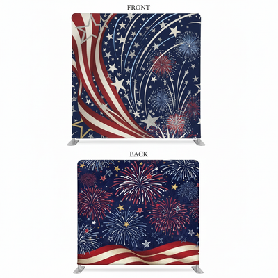 Midnight Celebration Double-Sided Pillowcover Backdrop - Cover