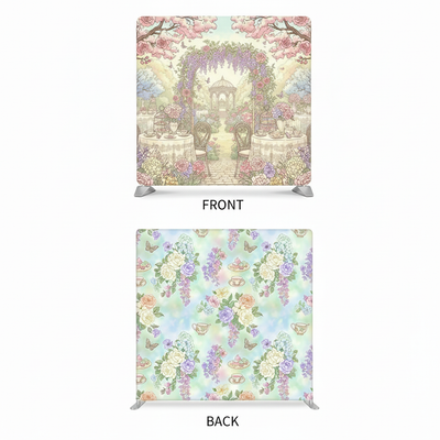 Gardenia Soirée Double-Sided Pillowcover Backdrop - Cover