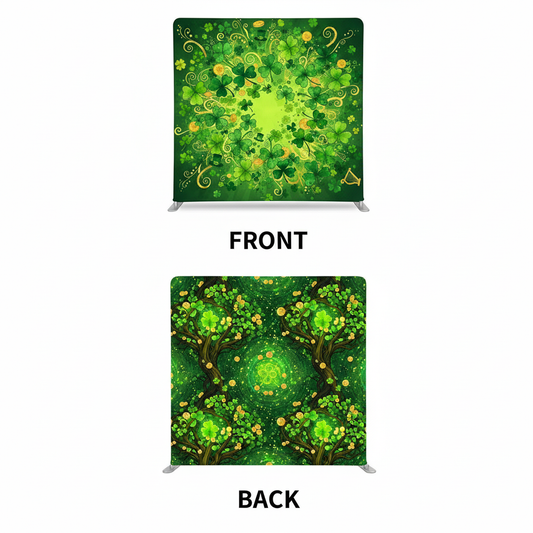 Emerald Fortune Double-Sided Pillowcover Backdrop - Cover