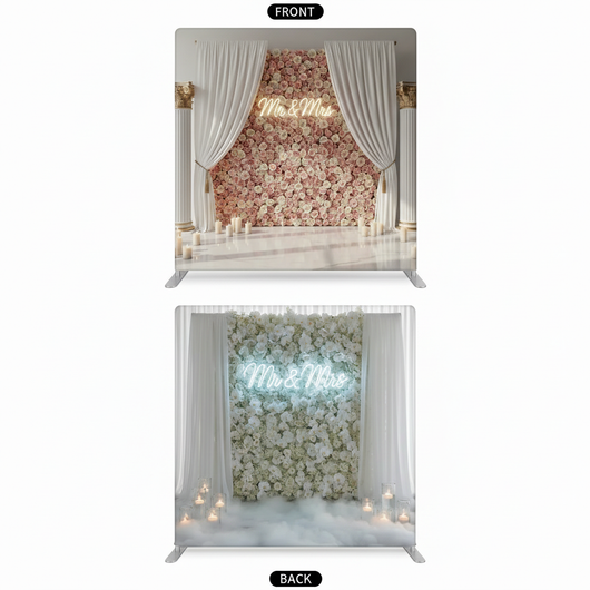 Everlasting Orchid Double-Sided Pillowcover Backdrop - Cover