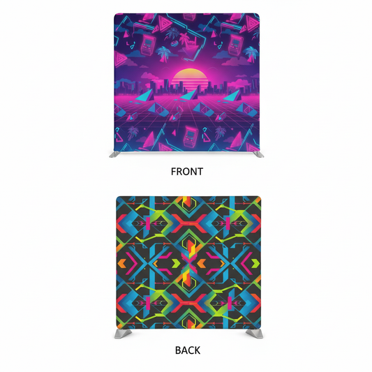 Electric Prism Double-Sided Pillowcover Backdrop - Cover