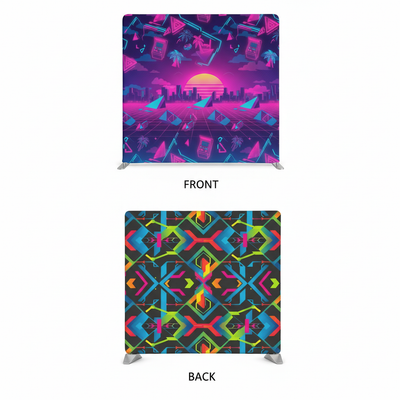 Electric Prism Double-Sided Pillowcover Backdrop - Cover