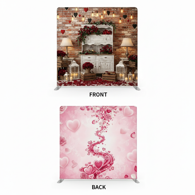 Rustic Whimsical Double-Sided Pillowcover Backdrop - Cover