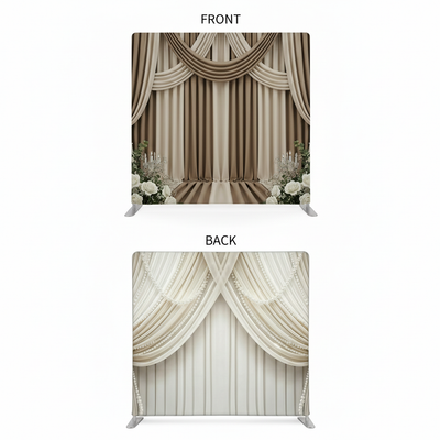Vanilla Pearl Double-Sided Pillowcover Backdrop - Cover
