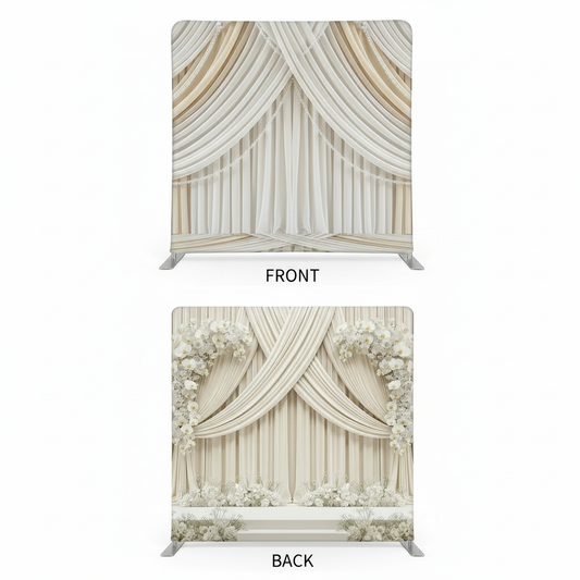 Alabaster Orchid Double-Sided Pillowcover Backdrop - Cover
