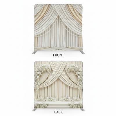 Alabaster Orchid Double-Sided Pillowcover Backdrop - Cover