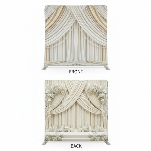 Alabaster Orchid Double-Sided Pillowcover Backdrop - Cover