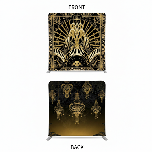 Gilded Noir Double-Sided Pillowcover Backdrop - Cover