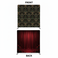 Gilded Scarlet Double-Sided Pillowcover Backdrop - Cover