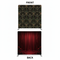 Gilded Scarlet Double-Sided Pillowcover Backdrop