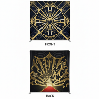 Midnight Stardust Double-Sided Pillowcover Backdrop - Cover