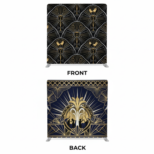 Gatsby Stardust Double-Sided Pillowcover Backdrop - Cover
