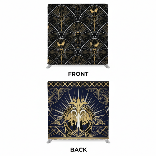 Gatsby Stardust Double-Sided Pillowcover Backdrop - Cover