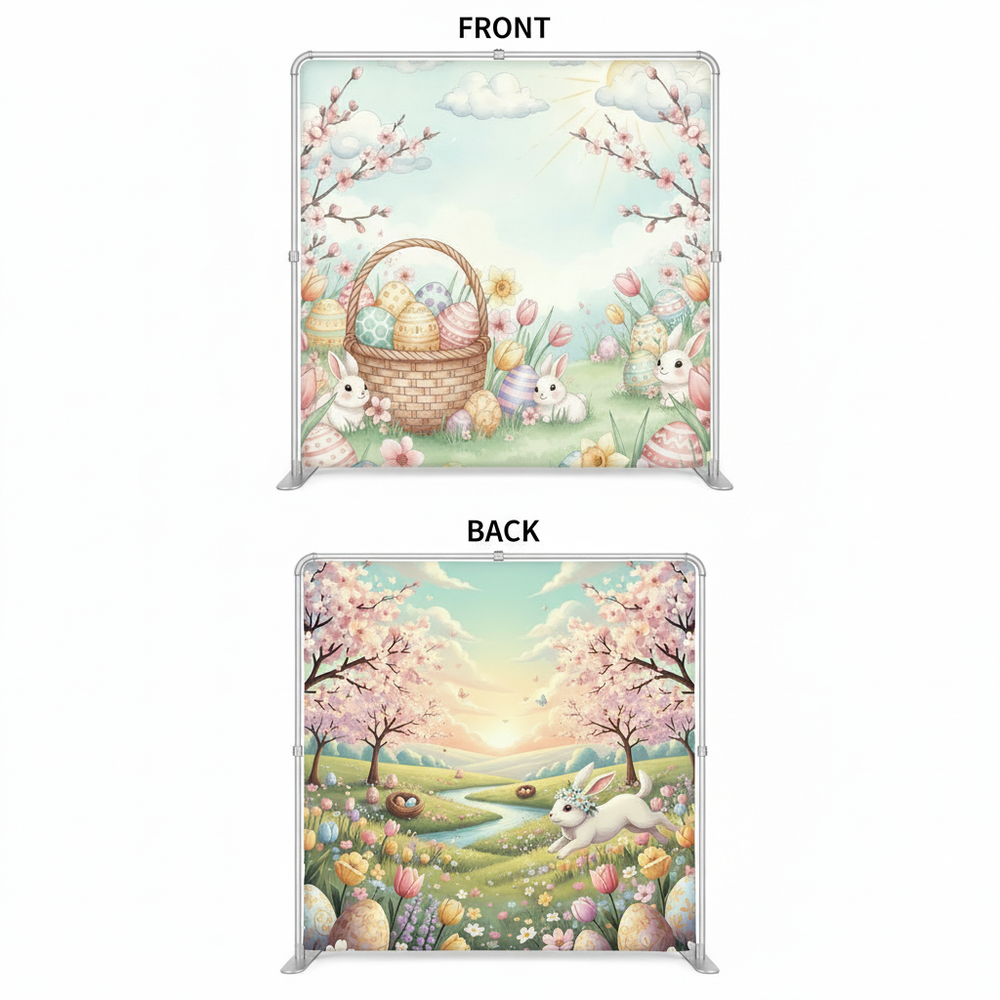 Meadow Morning Double-Sided Pillowcover Backdrop