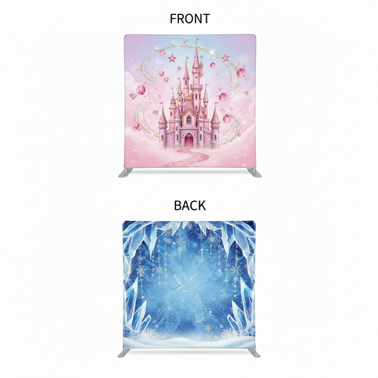 Stardust Sapphire Double-Sided Pillowcover Backdrop - Cover