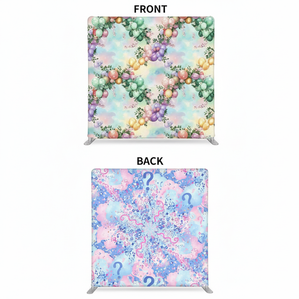 Pastel Cotton Double-Sided Pillowcover Backdrop - Cover