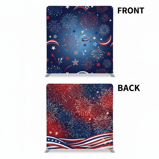 Midnight Liberty Double-Sided Pillowcover Backdrop - Cover