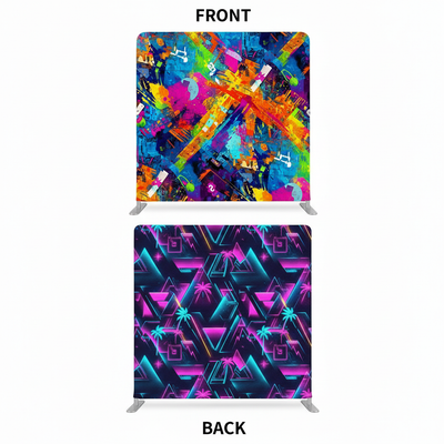 Electric Palms Double-Sided Pillowcover Backdrop - Cover