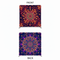 Midnight Celestial Double-Sided Pillowcover Backdrop
