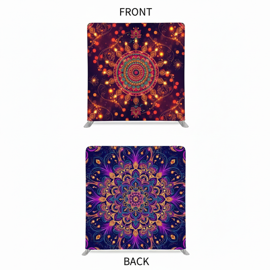Midnight Celestial Double-Sided Pillowcover Backdrop - Cover