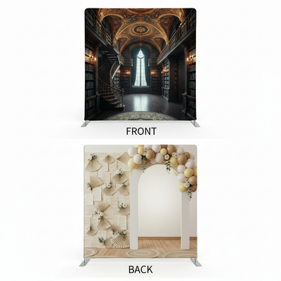 Midnight Vellum Double-Sided Pillowcover Backdrop - Cover